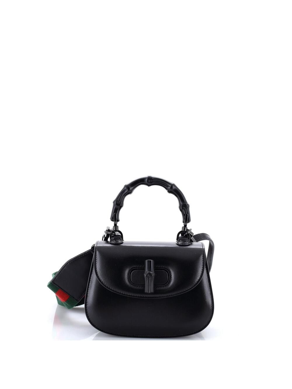 Gucci Bamboo Top Handle Bag Leather #364562G23B